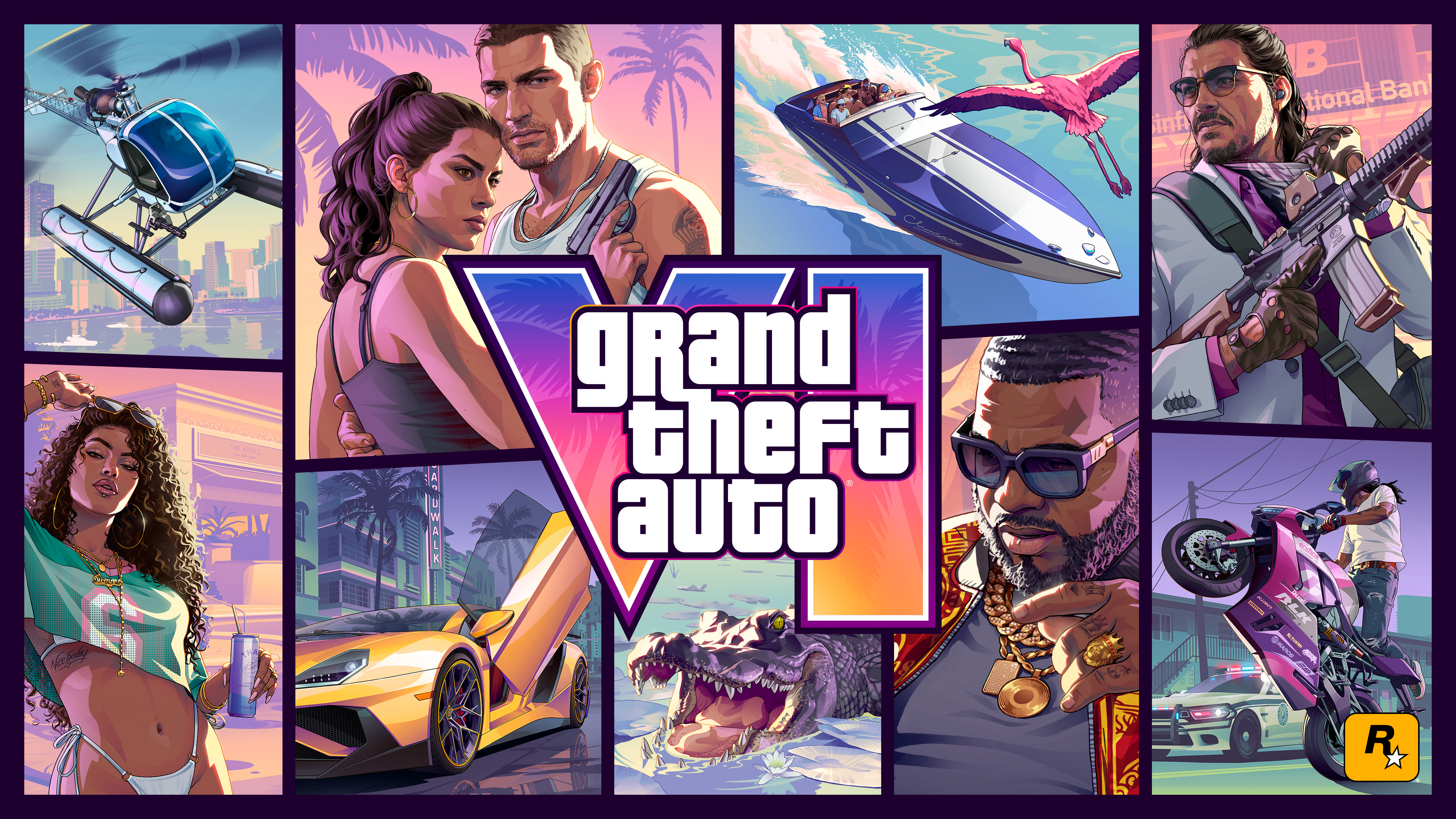 Official GTA VI cover artwork
